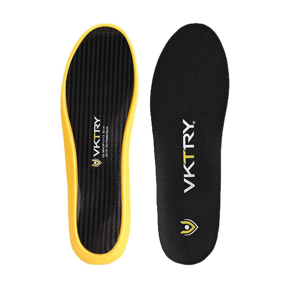 Real Carbon Fiber Insoles High Elastic Basketball Sports Arch Support Foot Running Shoes