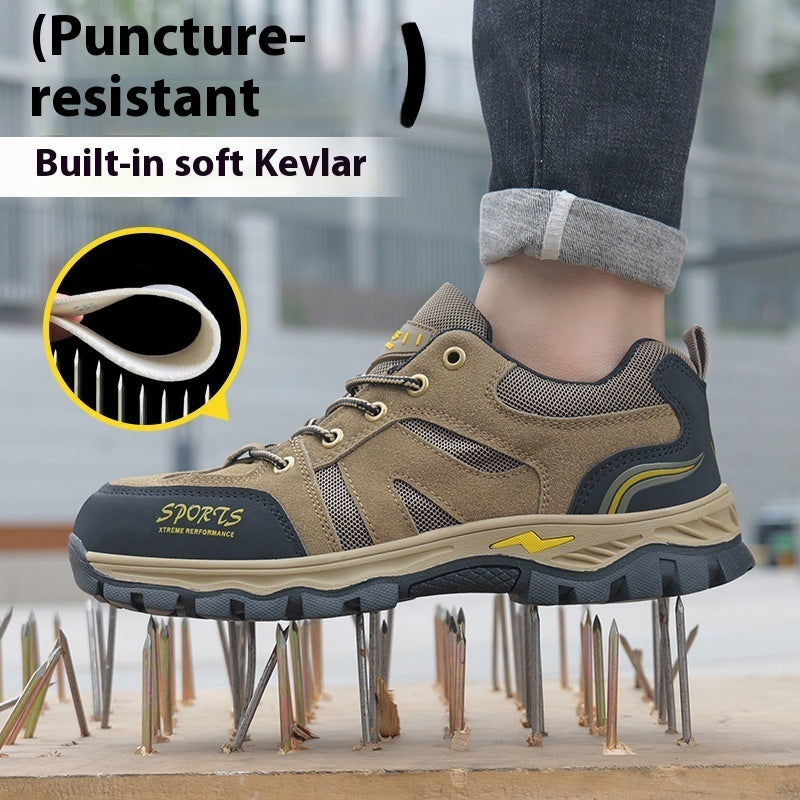 Labor Protection Shoes Steel Toe Cap Anti-smashing