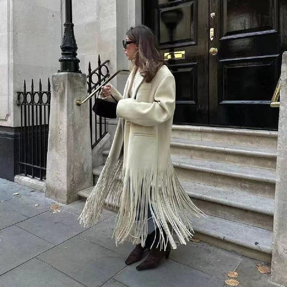 Fashion Mid-length Trench Coat For Women