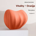 Suede Memory Foam Headrest Lumbar Support Pillow Cloud Feeling Slow Rebound
