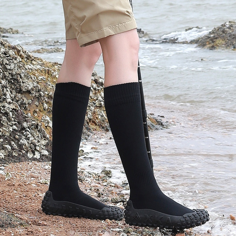 Outdoor Mountaineering Hiking Shoes Anti-slip Thickened Bottom Windproof