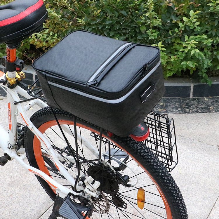 Driving Bag Back Seat Bag Waterproof Electric Bicycle Camel Bag