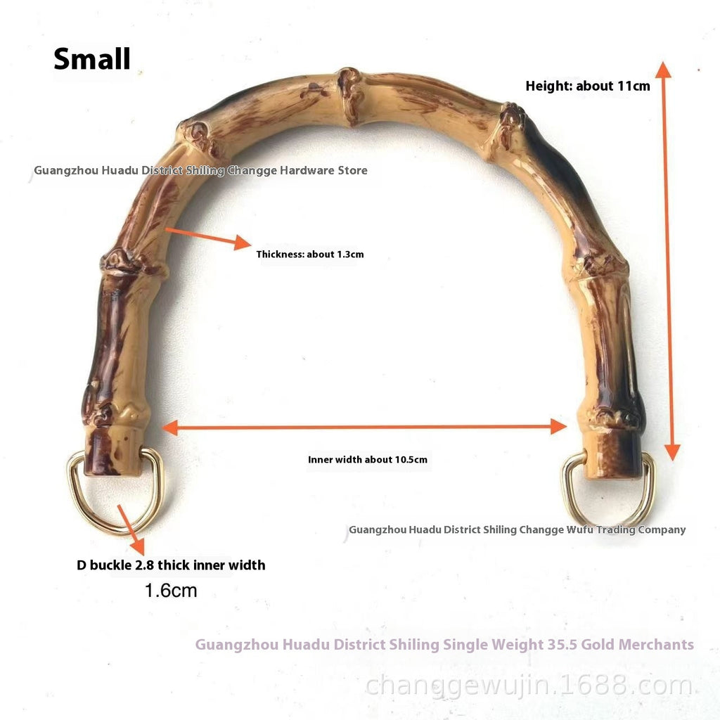 Bamboo Handle Luggage Accessories Plastic Snap Hoy