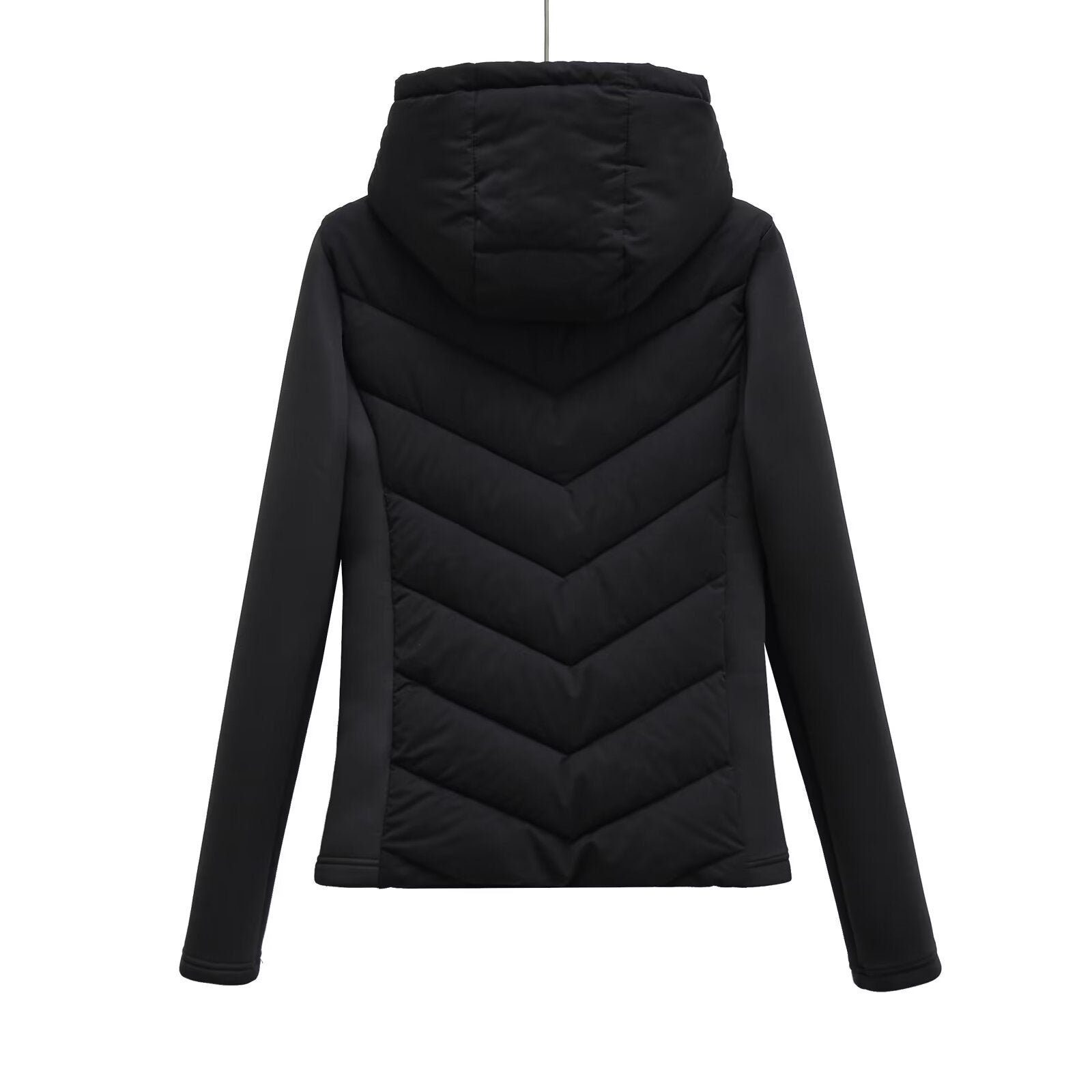 Autumn And Winter New Slim Fit Slimming Hooded Cotton Coat Jacket