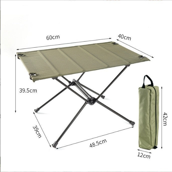 Outdoor Portable Aluminum Alloy Folding Table