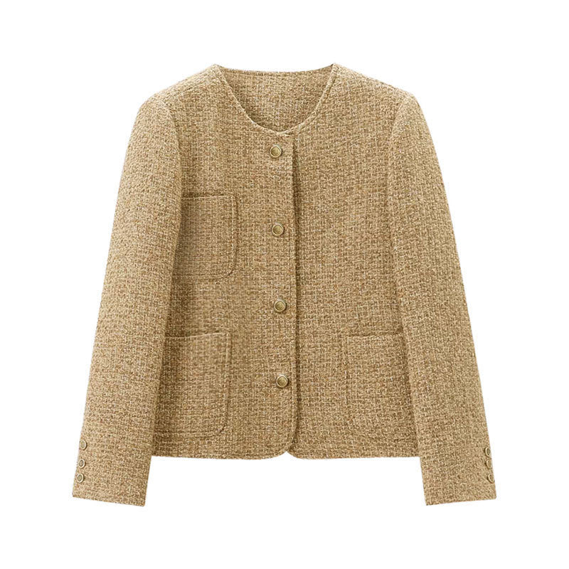 Classic Style Short Women's Coat