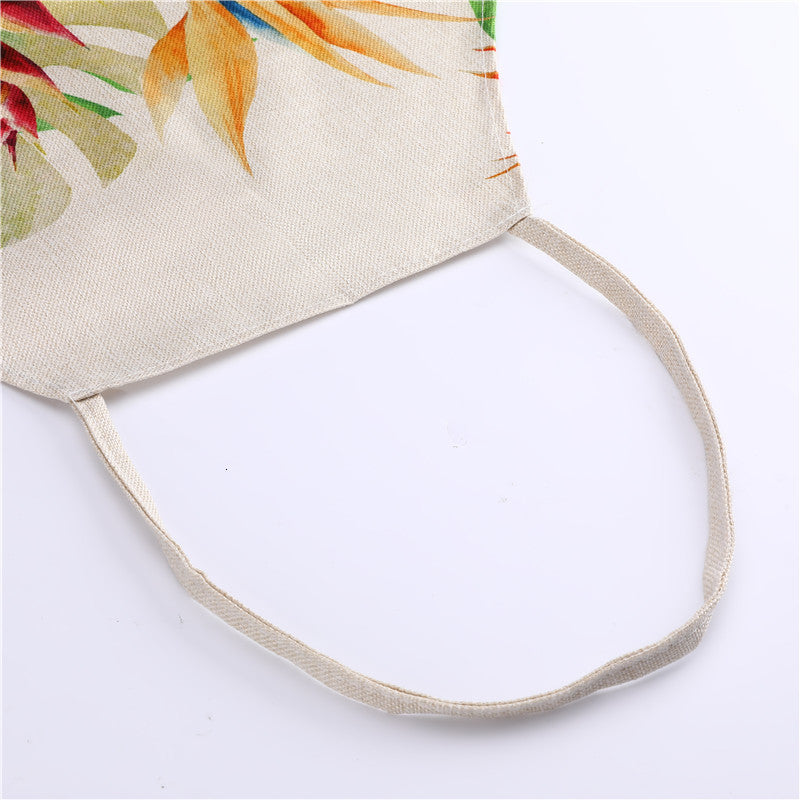 Couple Linen Lipstick Printed Sleeveless Apron Kitchen