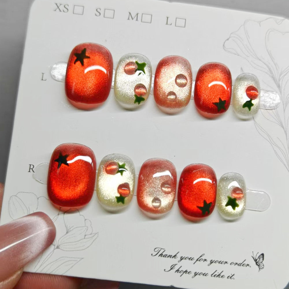 Lady's Light Luxury Handmade Press-on Nails
