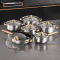 Stainless Steel Frying Pan Non-Stick Pan Frypan Set