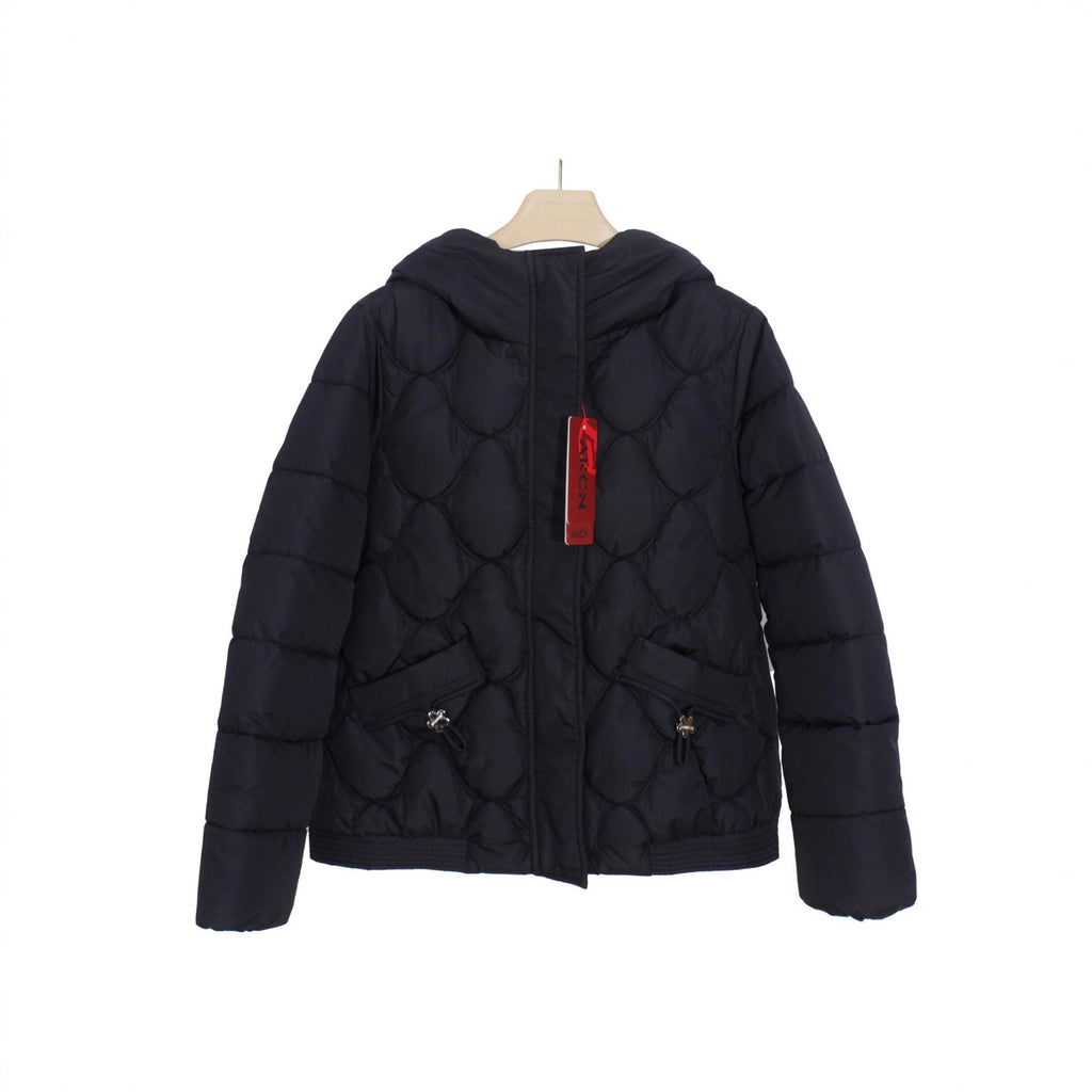 Thick Hooded Winter Cotton-padded Coat