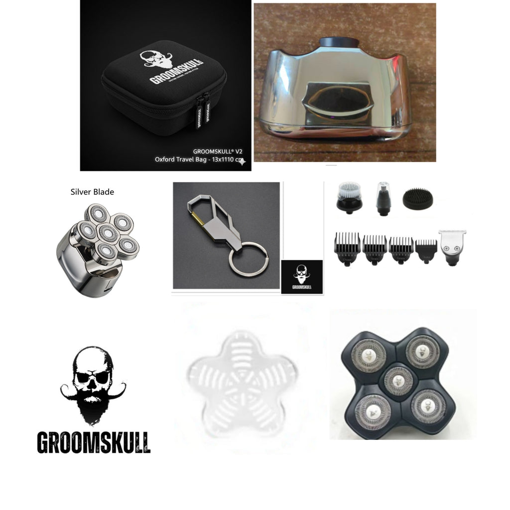 Digital Six-bit Electric Shaver Head Hair Clipper