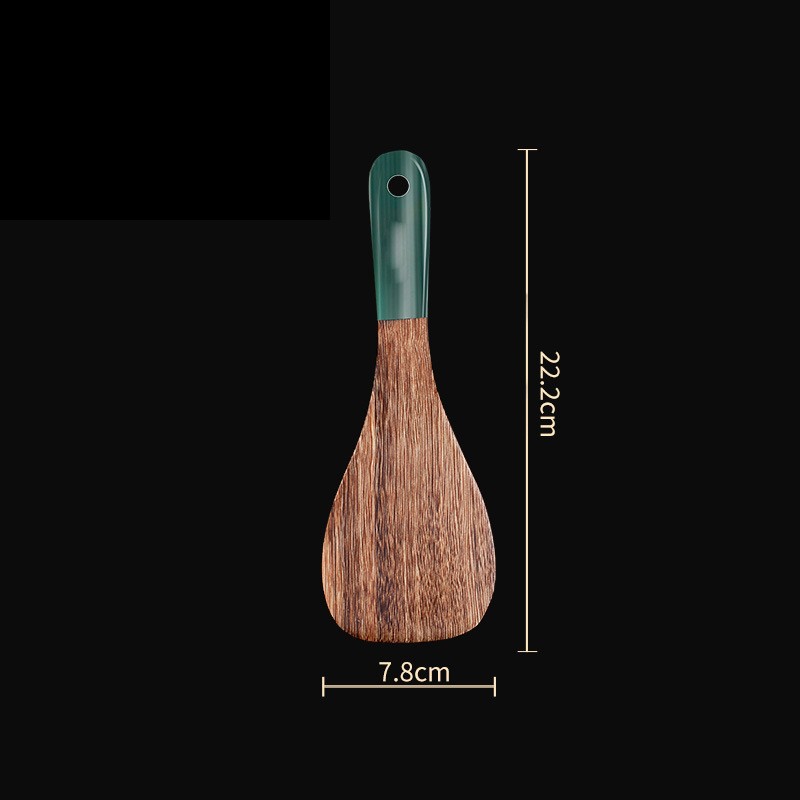 Non-stick Pan High Temperature Resistance Household Wood Spatula