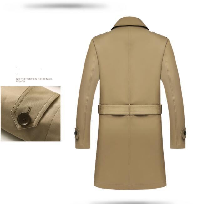 Windbreaker Men's Mid-length Middle-aged Casual