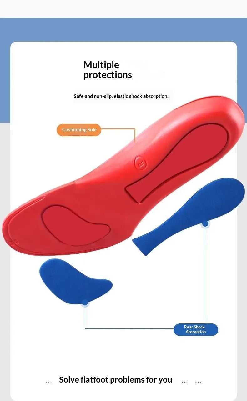 Sports Insole Shock-absorbing Soft Elastic