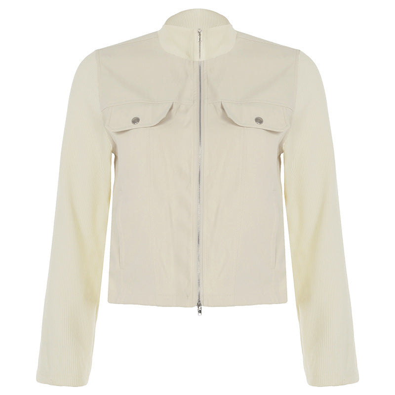 European And American Street Niche High-grade Locomotive Style Jacket