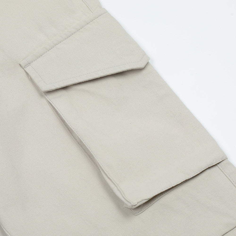 Multi-pocket Pleating Workwear Casual Pants Men