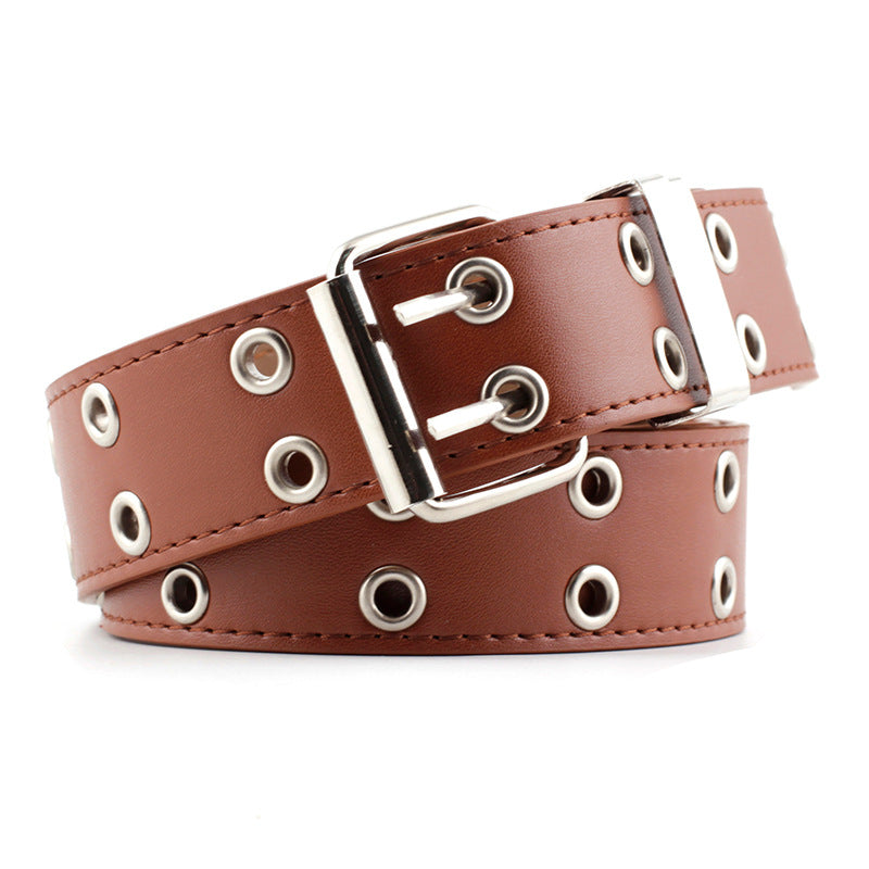 Double Breasted Waistband For Girls