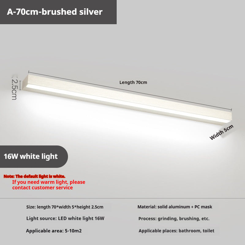 Toilet Special Punch-free Bathroom Wash Cosmetic Mirror Wall Lamp