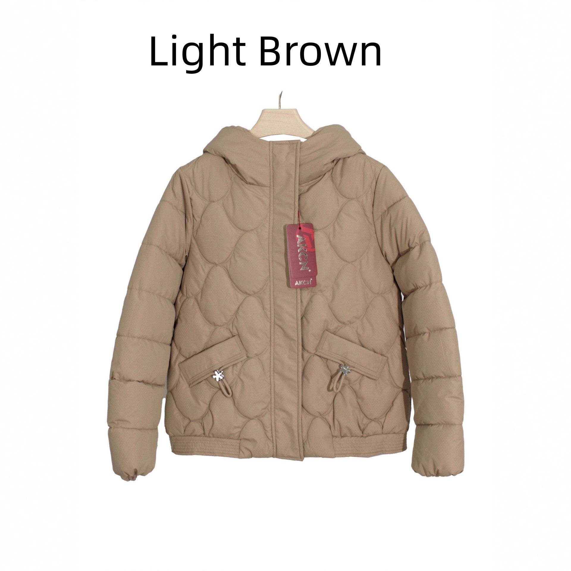 Thick Hooded Winter Cotton-padded Coat