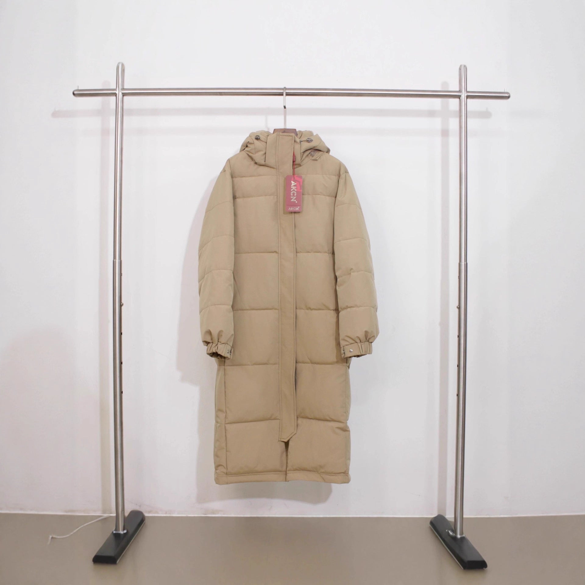 Long Below Knee Thickening Warm Cotton Coat