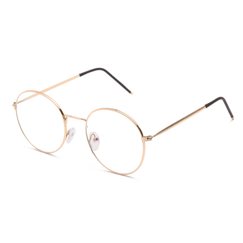 Anti Blue Glasses Metal Round Fashion
