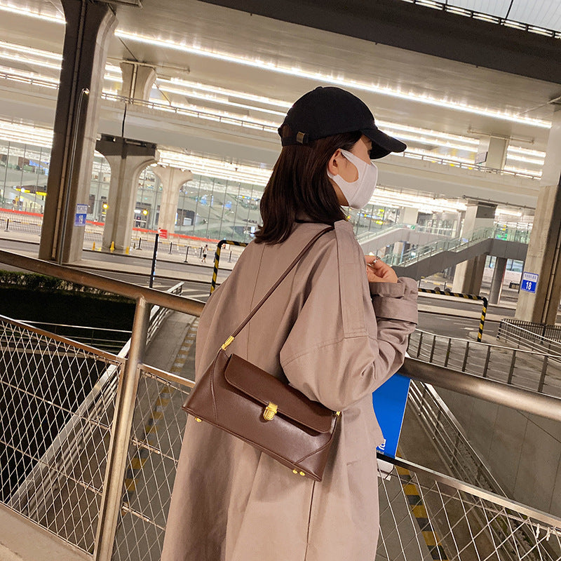 Hand-held Messenger Bag Simple One-shoulder Female