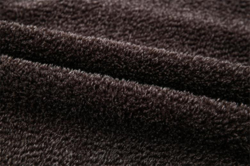 Winter Plus Velvet Thick Loose Lapel Plus Size Denim Jacket Men's Jacket