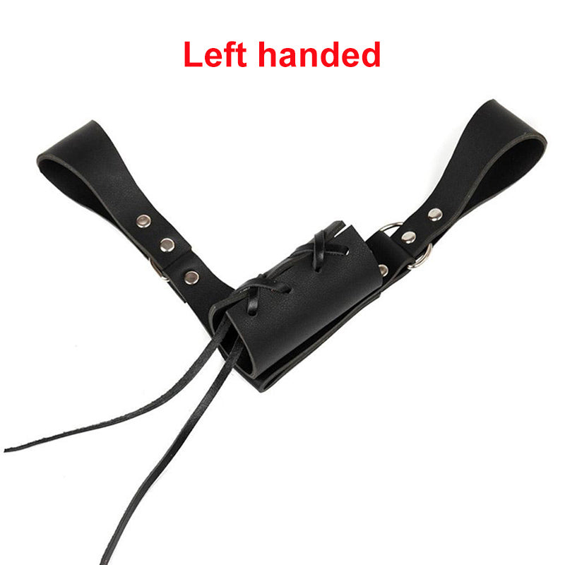 European Medieval Crusader Sword Hanging PU Leather Belt