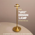 UFO Table Lamp Metal Personality Creative