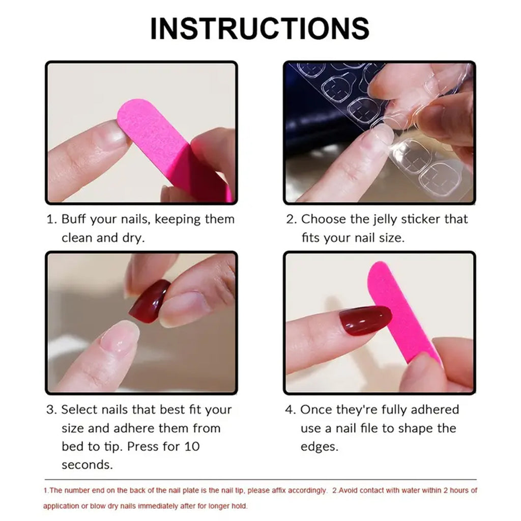 Fashion Personality Flower Bow Tie Nails