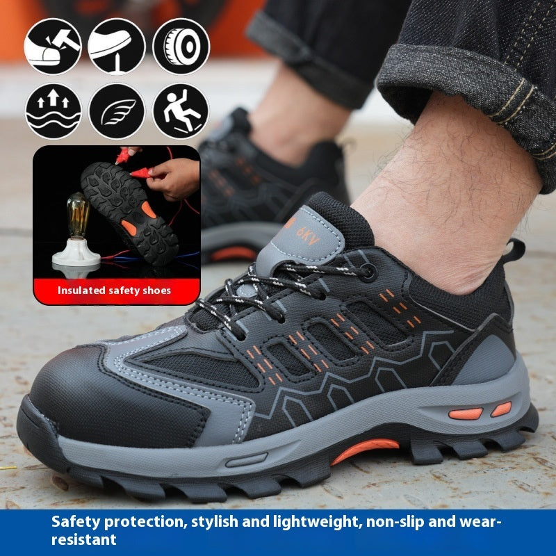 6KV Insulated Attack Shield And Anti-stab Non-slip Protective Shoes