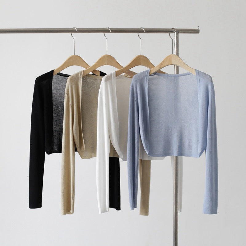Women's Summer Shawl Thin Waistcoat Smock Top