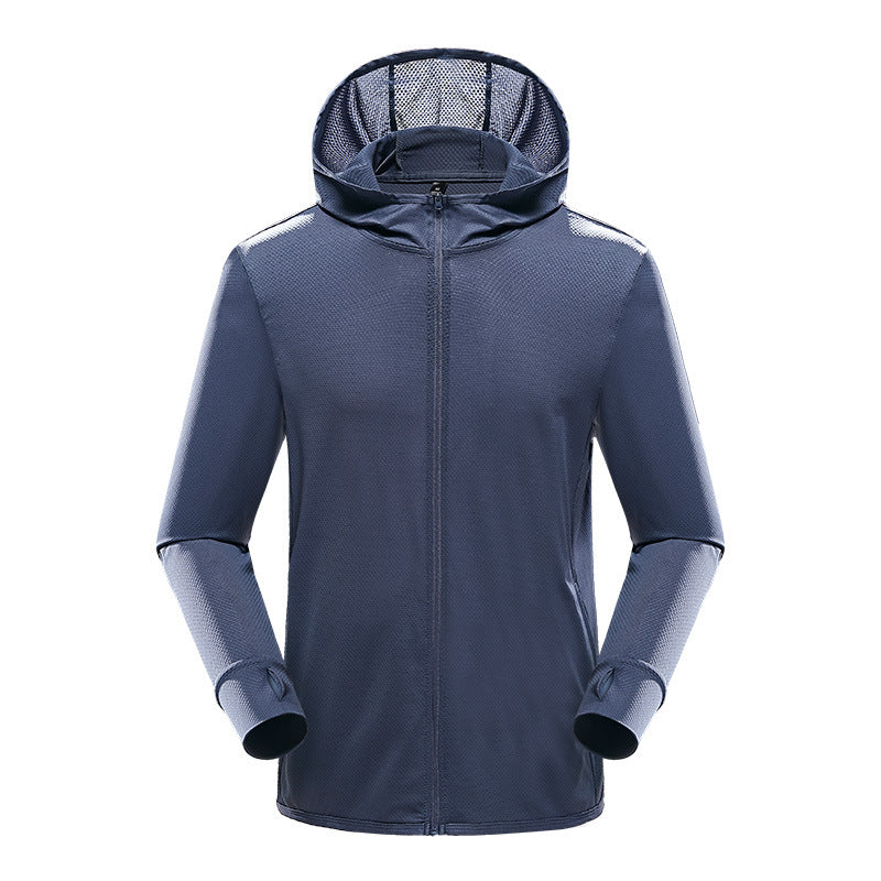 Fashion UV-proof Jacket Women's Breathable Sun Protection Skin Trench Coat Thin