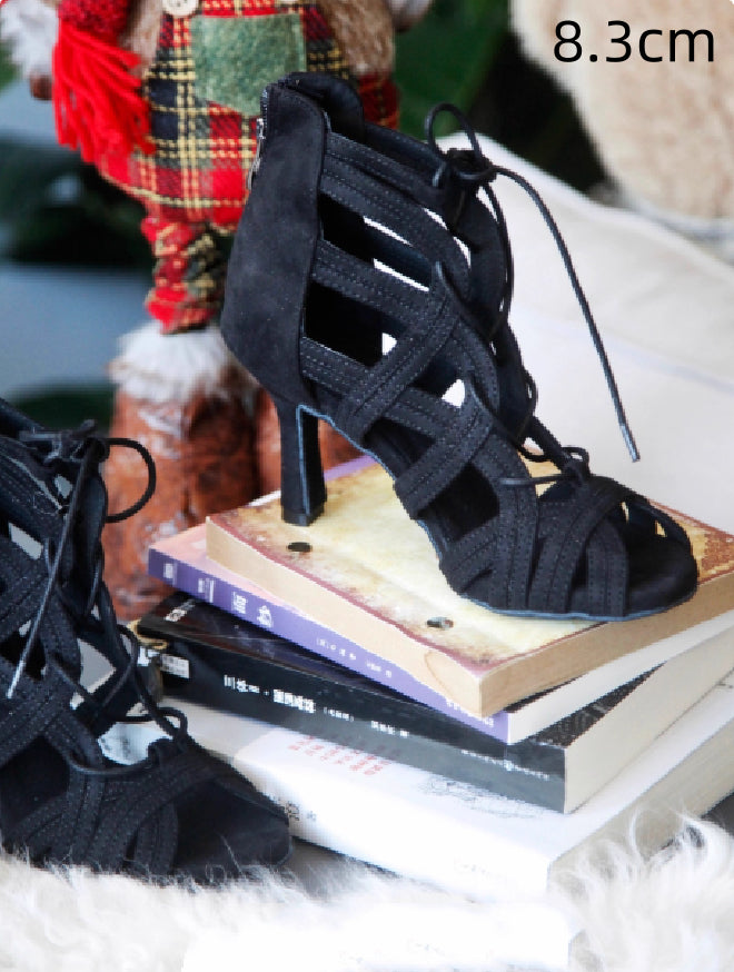 Latin Dance Shoes Women Custom Kizomba Soft Bottom Thickening