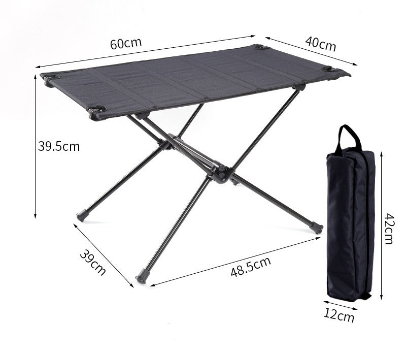 Outdoor Portable Aluminum Alloy Folding Table
