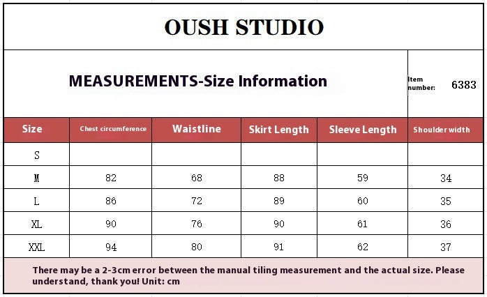 Stand Collar Single-breasted Lantern Sleeve Positioning Printing Dress Women