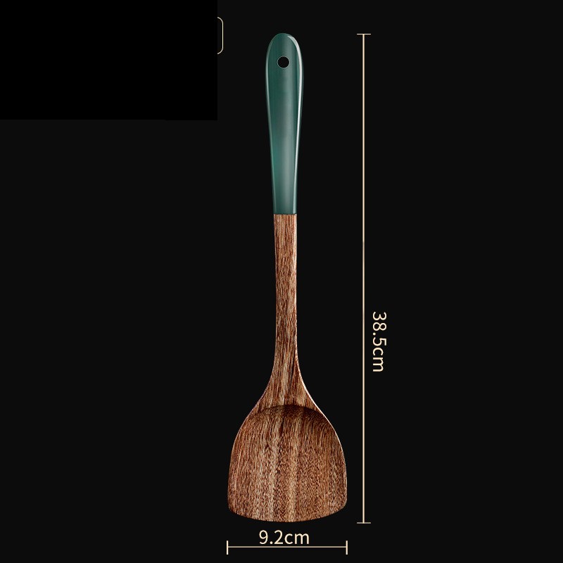 Non-stick Pan High Temperature Resistance Household Wood Spatula