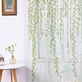 Inverted Willow Wicker Offset Printing Curtains Printing Window Screens Living Room Balcony Window Screens