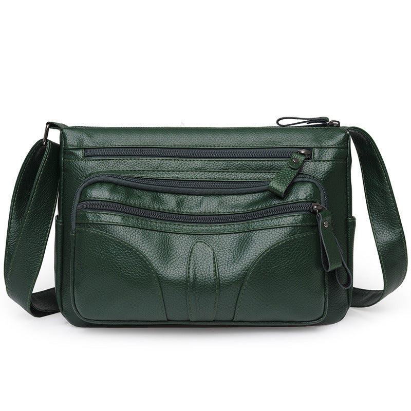 Large Capacity Pu Leather Shoulder Cross Body Bags