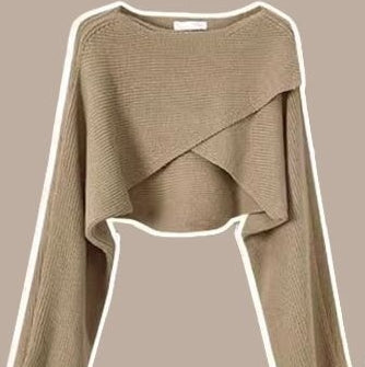 Autumn And Winter Suit Women's Sweater Dress Two-piece Set