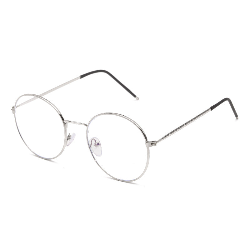 Anti Blue Glasses Metal Round Fashion