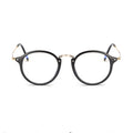Retro Anti Blue Ray Computer Glasses Women Round Eye Glass Men Blue Light Blocking Fashion Eyewear Optical Frames