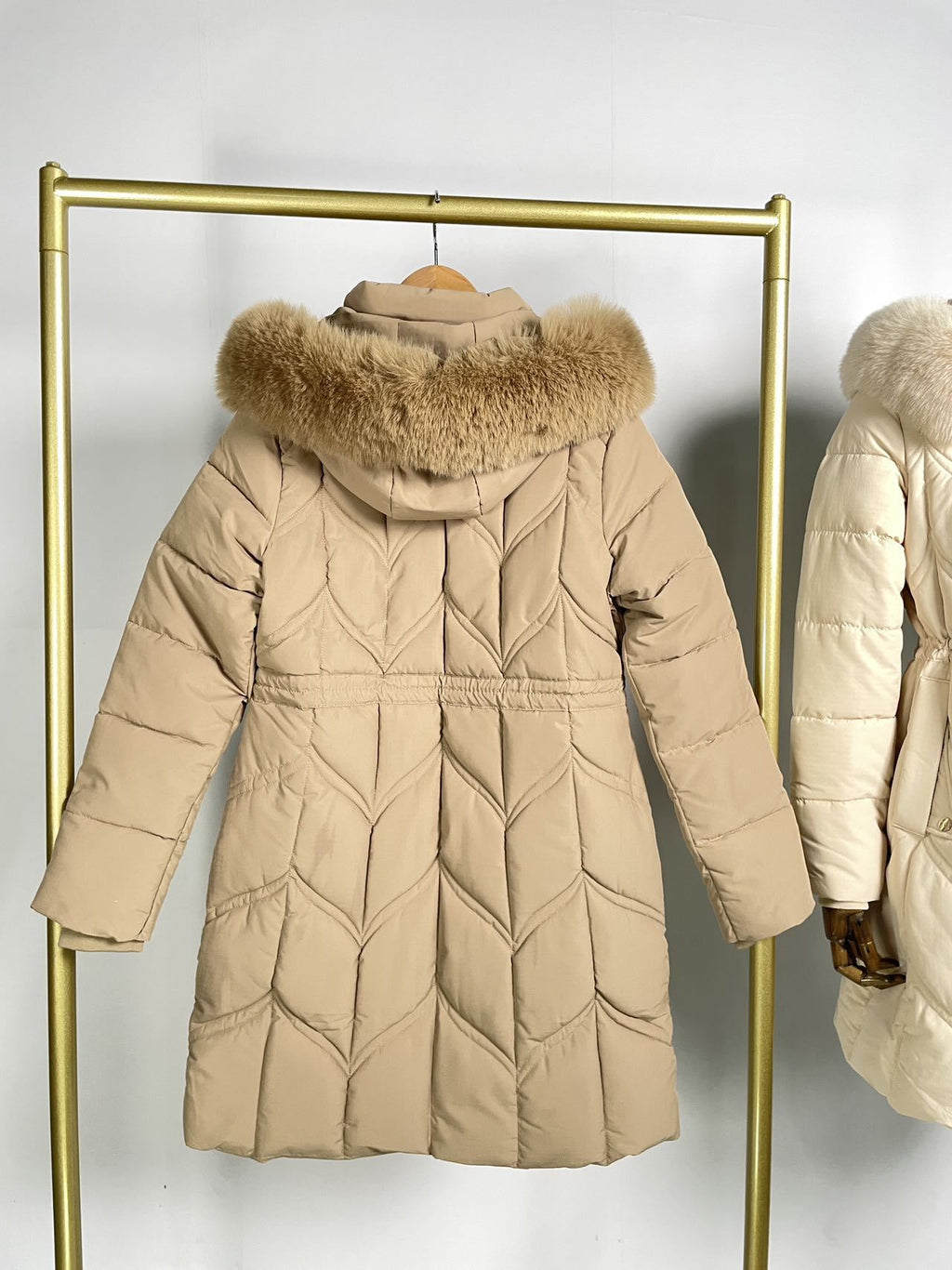 Winter Down Cotton Jacket Women's Mid-length