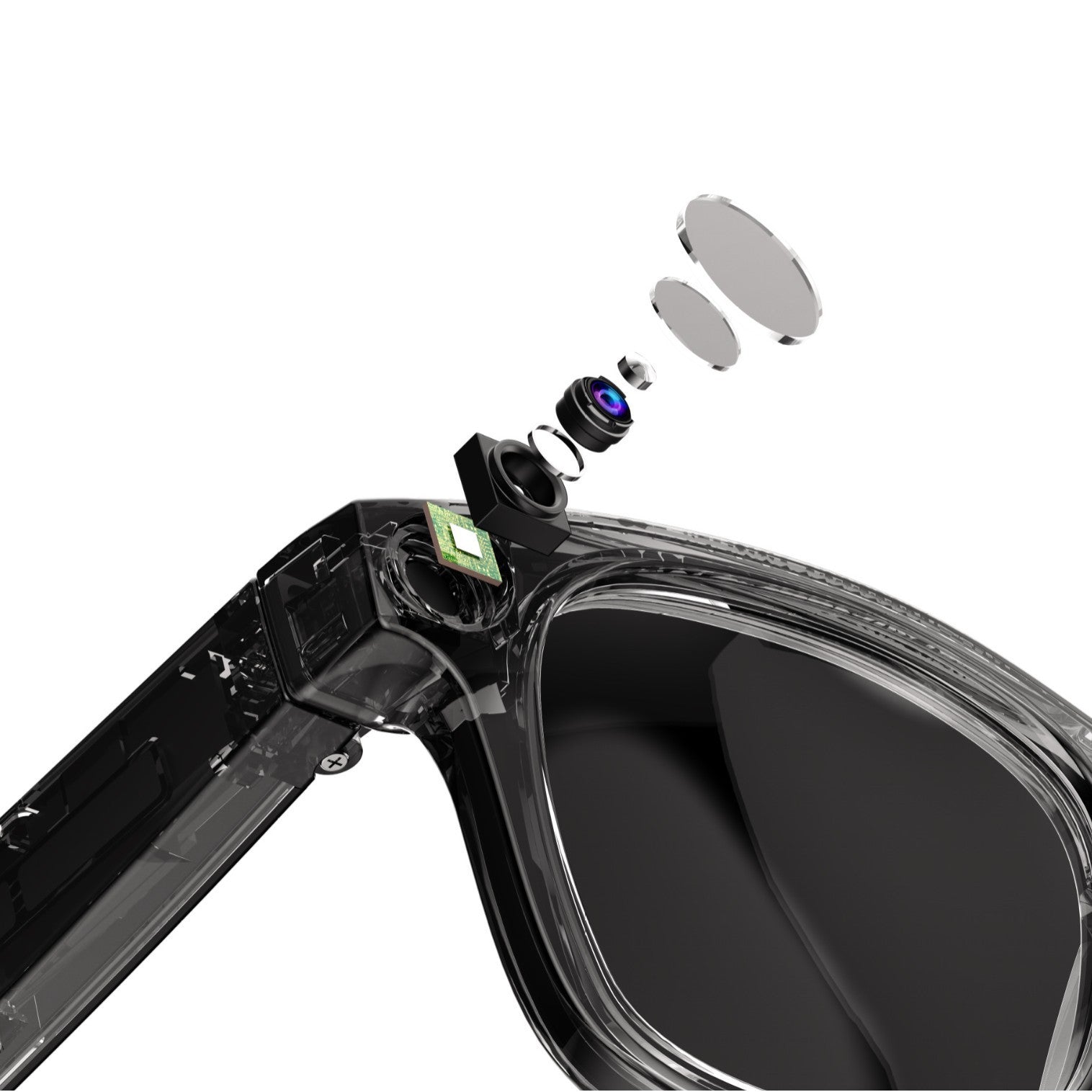 AI Shooting Smart Glasses Strap Camera HD Anti-shake Shooting