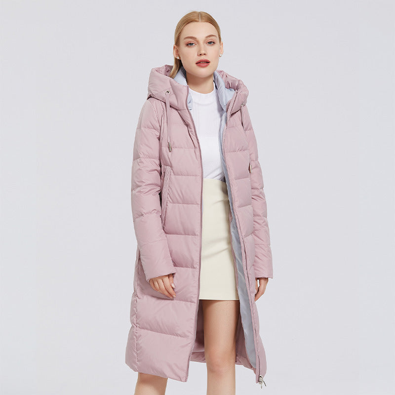 Windproof Zipped Stand Collar Cotton-padded Jacket