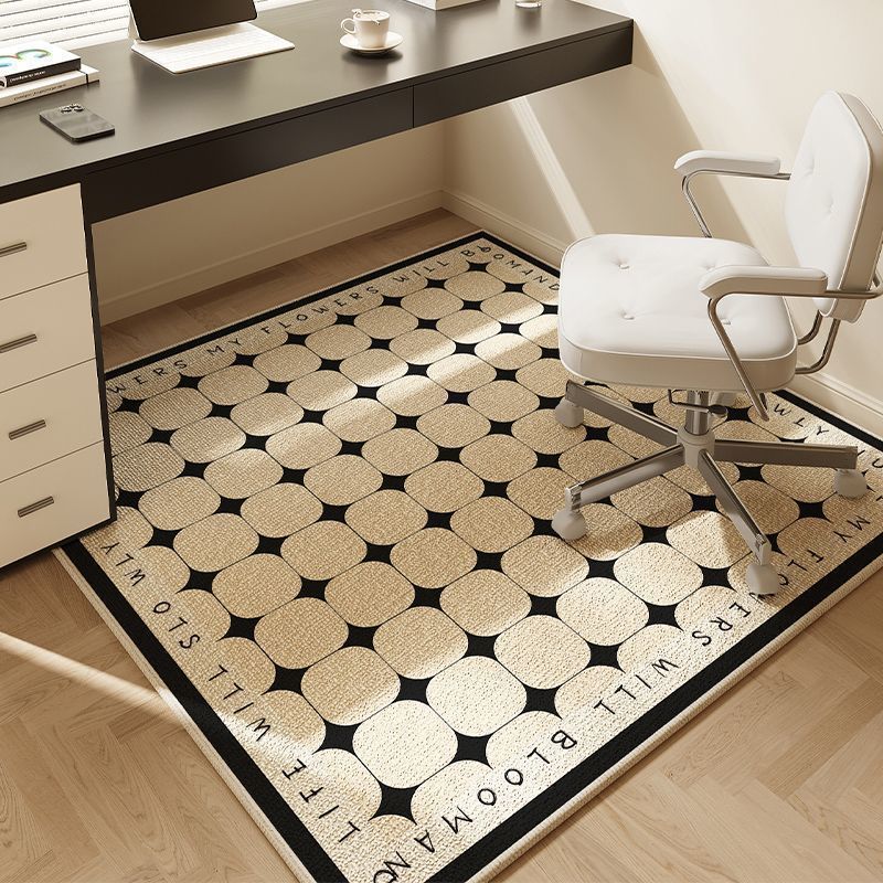 Office Study Table Crystal Velvet Carpet