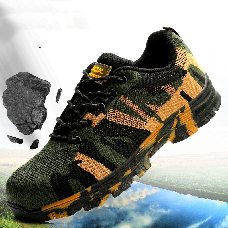 Breathable Labor Protection Shoes For Men In Autumn And Winter