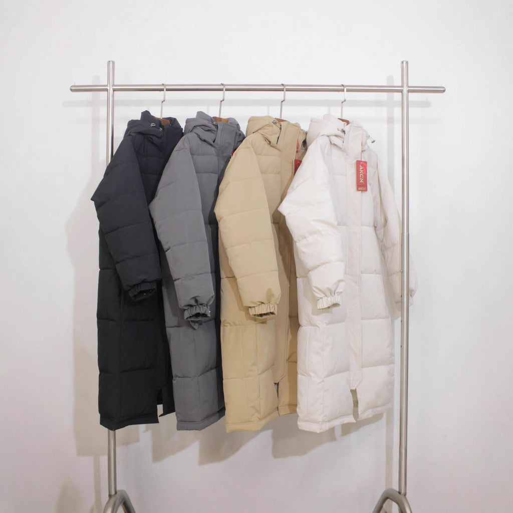 Long Below Knee Thickening Warm Cotton Coat