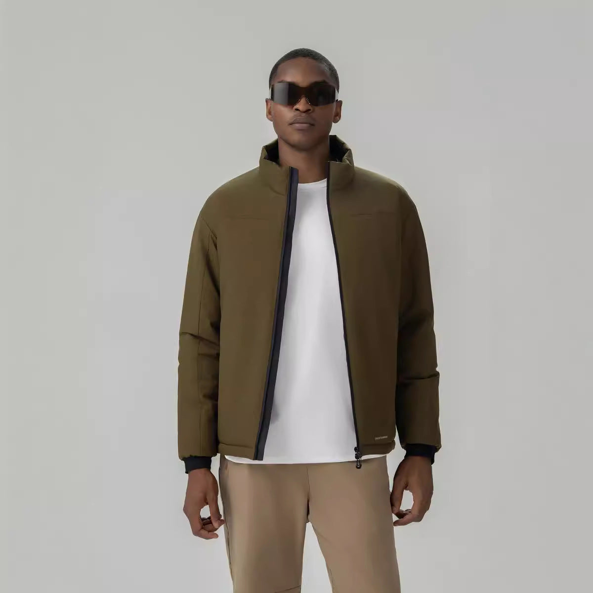 Men's Fashionable Lightweight Cotton-padded Jacket