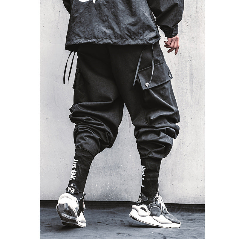 Men's Casual Functional Workwear Multi-pocket Trousers